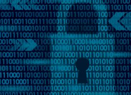 Data Security Lock Illustraton