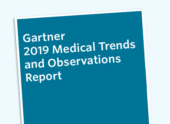 Gartner 2019 Medical Trends and Observations Report