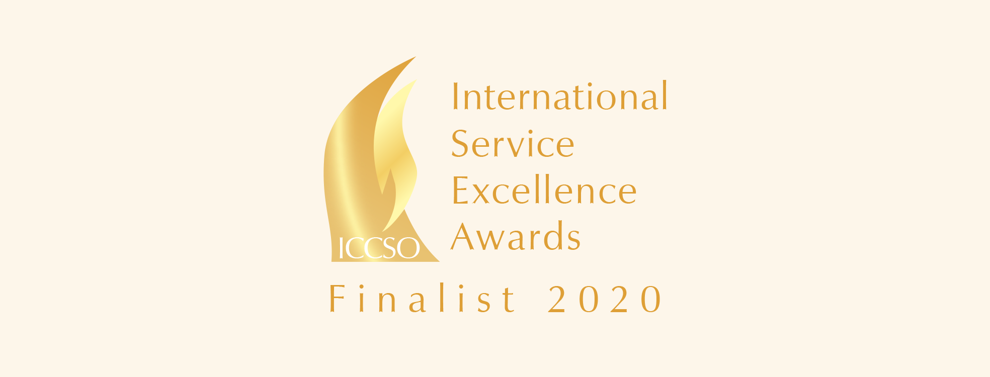 International Service Excellence Awards Finalist 2020