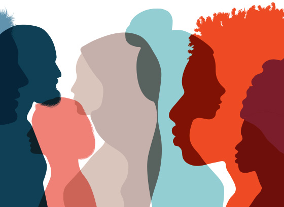 Profiles of a diverse group of people