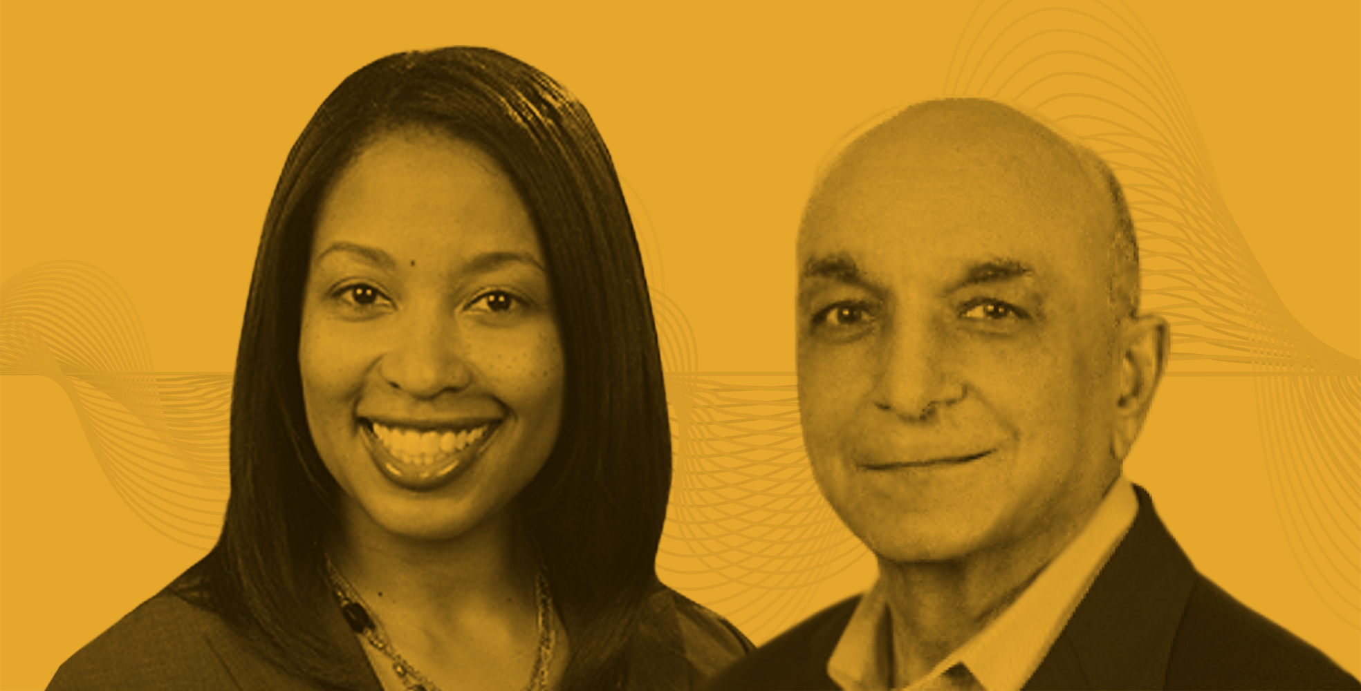 Carla Pollard Stewart and Sanjiv Anand