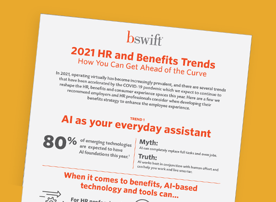 2021 HR and Benefits Trends Infographic Thumbnail