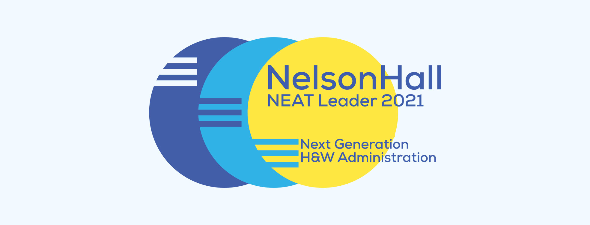 NelsonHall NEAT Leader 2021 - Next Generation H&W Administration Logo