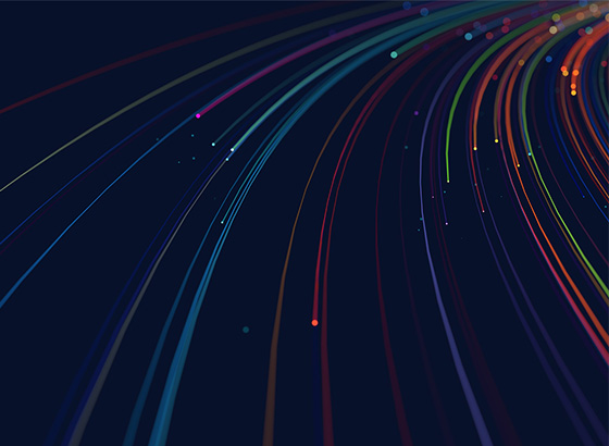 Accelerating color lights