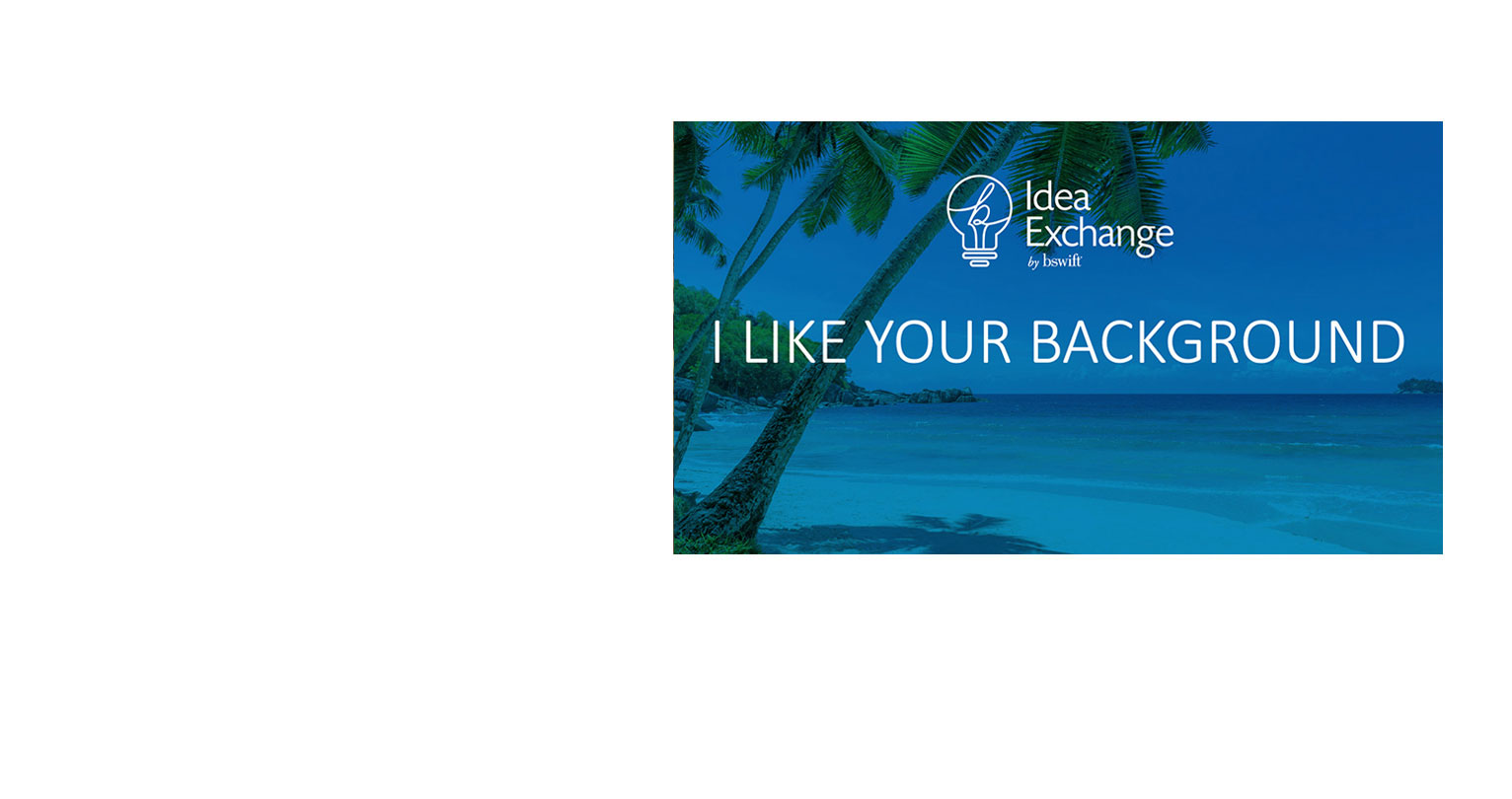 Cover of I Like Your Background PPT Deck