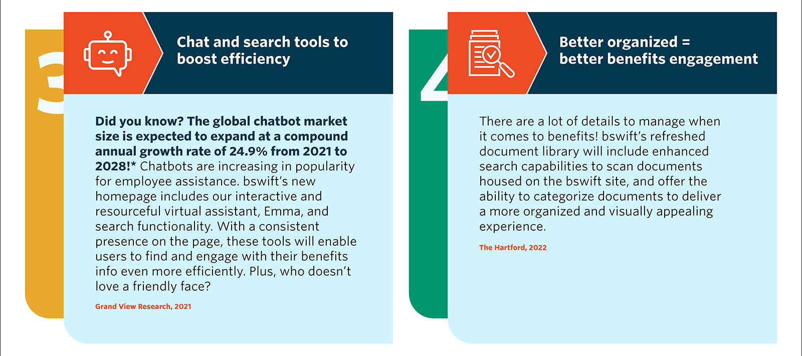 Chat and search tools to boost efficiency | Better organized = better benefits engagement