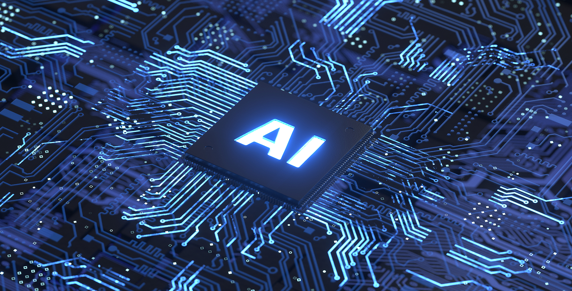 AI in HR computer chip