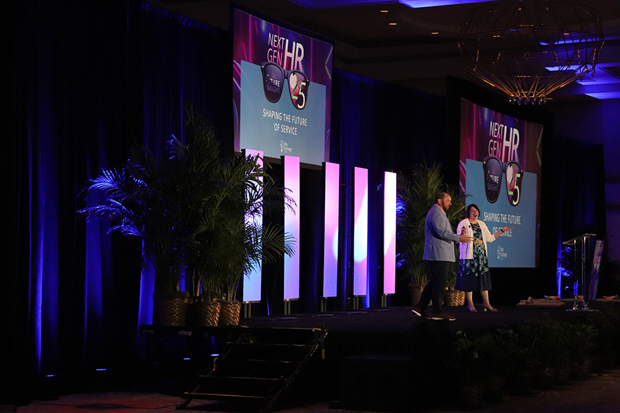 Main stage at bswift conference, Idea Exchange 2025